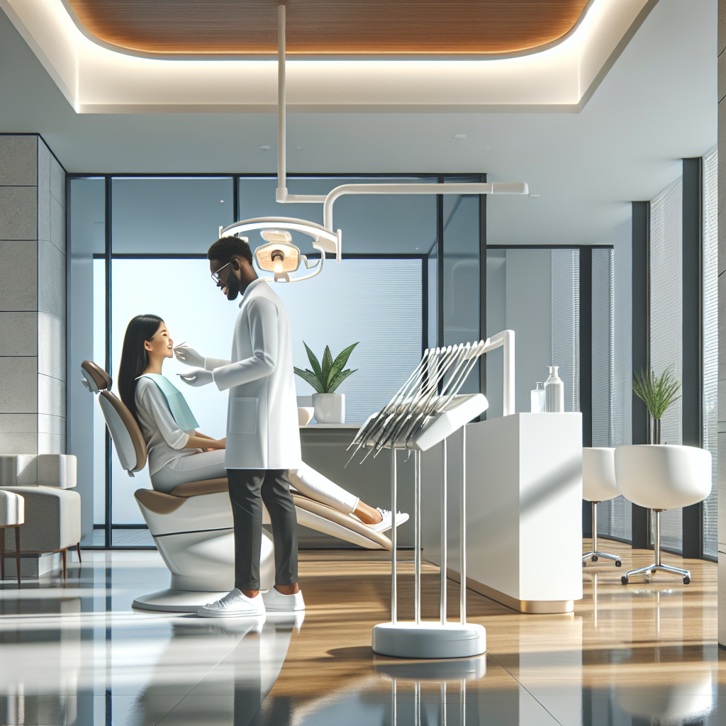 Photo of a relieved patient smiling and shaking hands with their dentist after emergency treatment, showing a sense of comfort and professionalism.