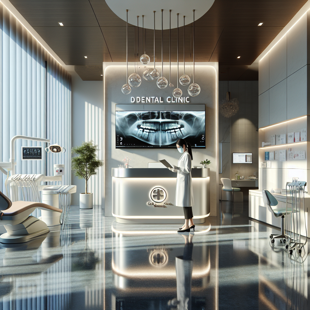 Step-by-step illustrated guide showing first aid for dental trauma, including rinsing, storing a knocked-out tooth, and applying cold compresses, with an emergency phone icon.